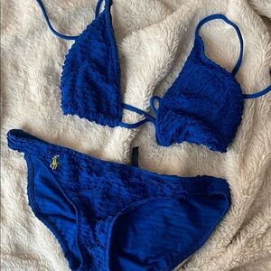 Polo by Ralph Lauren Blue Bikini